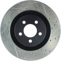 Stoptech - StopTech SportStop 06-09 Chrysler SRT-8 Front Left Drilled & Slotted Rotor - 127.63063L - Image 1