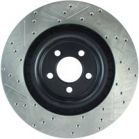Stoptech - StopTech SportStop 06-09 Chrysler SRT-8 Front Left Drilled & Slotted Rotor - 127.63063L - Image 2