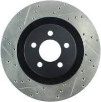 Stoptech - StopTech SportStop 06-09 Chrysler SRT-8 Front Right Drilled & Slotted Rotor - 127.63063R - Image 1
