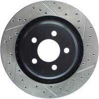 Stoptech - StopTech SportStop 06-09 Chrysler SRT-8 Rear Left Drilled & Slotted Rotor - 127.63064L - Image 1