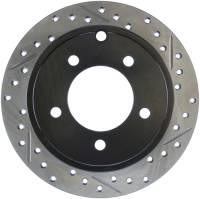 StopTech Sport Drilled/Slotted Brake Rotor Front and Rear Left 127.63066L