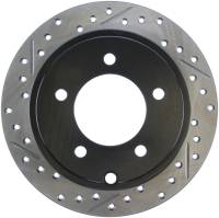 Stoptech - StopTech Sport Drilled/Slotted Brake Rotor Front and Rear Right 127.63066R - Image 1