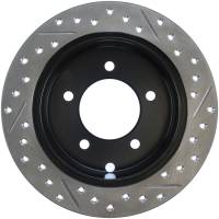 Stoptech - StopTech Sport Drilled/Slotted Brake Rotor Front and Rear Right 127.63066R - Image 2