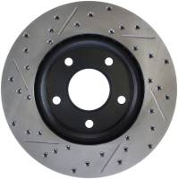 Stoptech - StopTech Sport Drilled/Slotted Brake Rotor Front Left 127.63068L - Image 2