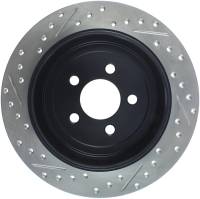 Stoptech - StopTech Sport Drilled/Slotted Brake Rotor; Rear Left - Image 2