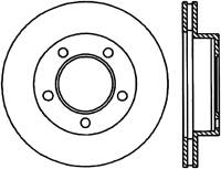 StopTech Sport Cryo Drilled/Slotted Brake Rotor Front Right 127.65041CR