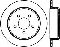StopTech Sport Cryo Drilled/Slotted Brake Rotor Rear Left 127.65052CL