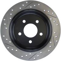 Stoptech - StopTech Sport Drilled/Slotted Brake Rotor Rear Left 127.65052L - Image 2