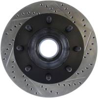 StopTech Sport Drilled/Slotted Brake Rotor Front Left 127.65073L