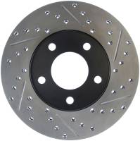 Stoptech - StopTech Sport Drilled/Slotted Brake Rotor Front Left 127.65089L - Image 1