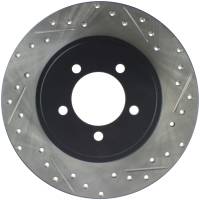 StopTech Sport Drilled/Slotted Brake Rotor Rear Left 127.65094L
