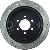 Stoptech - StopTech 04-09 Ford F150 / 06-08 Lincoln Mark LT Rear Right Slotted & Drilled Rotor - 127.65102R - Image 2
