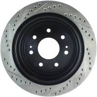 Stoptech - StopTech Sport Drilled/Slotted Brake Rotor Rear Left 127.65103L - Image 2