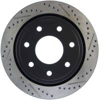 StopTech Sport Drilled/Slotted Brake Rotor Rear Left 127.65133L