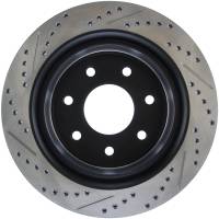 Stoptech - StopTech Sport Drilled/Slotted Brake Rotor Rear Left 127.65133L - Image 2