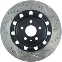 Stoptech - StopTech Slotted & Drilled Sport Brake Rotor - 127.65136R - Image 2