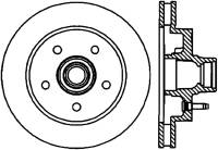 StopTech Sport Cryo Drilled/Slotted Brake Rotor Front Left 127.66011CL