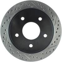 StopTech Sport Drilled/Slotted Brake Rotor Rear Left 127.66036L