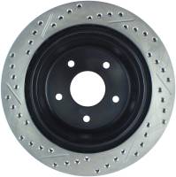 Stoptech - StopTech Sport Drilled/Slotted Brake Rotor Rear Left 127.66036L - Image 2
