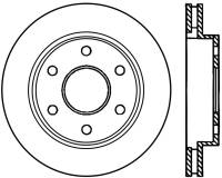 StopTech Sport Cryo Drilled/Slotted Brake Rotor Front Left 127.66040CL