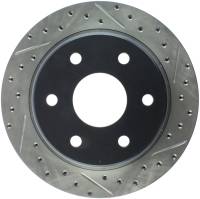 StopTech Sport Drilled/Slotted Brake Rotor Rear Left 127.66045L