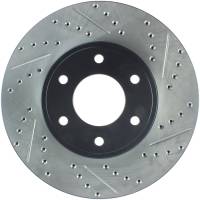 Stoptech - StopTech Sport Drilled/Slotted Brake Rotor Front Left 127.66064L - Image 1