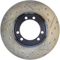 StopTech Sport Drilled/Slotted Brake Rotor Front and Rear Left 127.67033L