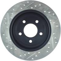 Stoptech - StopTech Sport Drilled/Slotted Brake Rotor Rear Left 127.67037L - Image 2