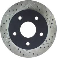 Stoptech - StopTech Sport Drilled/Slotted Brake Rotor Front Left 127.67050L - Image 1