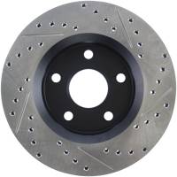 Stoptech - StopTech 07-13 Jeep Wrangler Slotted & Drilled Right Front Rotor - 127.67068R - Image 2