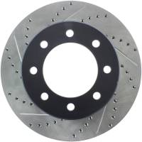 Stoptech - StopTech Slotted & Drilled Sport Brake Rotor - 127.67072R - Image 1