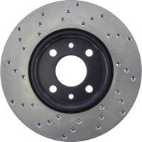 Stoptech - StopTech Sport Cryo Cross Drilled Brake Rotor; Front Left - Image 2