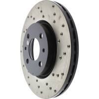 Stoptech - StopTech Sport Cryo Cross Drilled Brake Rotor; Front Left - Image 4