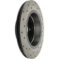 Stoptech - StopTech Sport Cryo Cross Drilled Brake Rotor; Rear Left - Image 3