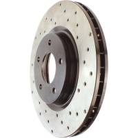 Stoptech - StopTech Sport Cryo Cross Drilled Brake Rotor; Front Left - Image 2