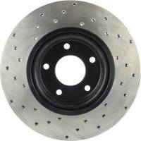 Stoptech - StopTech Sport Cryo Cross Drilled Brake Rotor; Front Left - Image 3