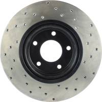 Stoptech - StopTech Sport Cryo Cross Drilled Brake Rotor; Front Right - Image 2