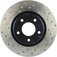 Stoptech - StopTech Sport Cryo Cross Drilled Brake Rotor; Front Right - Image 3