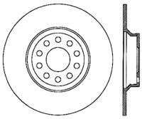 StopTech Sport Cross Drilled Brake Rotor; Rear Right