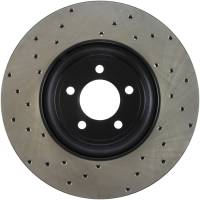 Stoptech - StopTech Sport Cryo Cross Drilled Brake Rotor; Front Left - Image 3