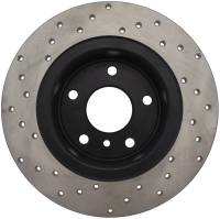 Stoptech - StopTech Sport Cross Drilled Brake Rotor; Rear Left - Image 2