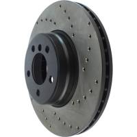 Stoptech - StopTech Sport Cryo Cross Drilled Brake Rotor; Front Left - Image 2