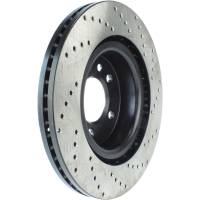 Stoptech - StopTech Sport Cryo Cross Drilled Brake Rotor; Front Right - Image 5