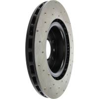Stoptech - StopTech Sport Cryo Cross Drilled Brake Rotor; Front Left - Image 3