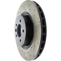 Stoptech - StopTech Sport Cryo Cross Drilled Brake Rotor; Front Left - Image 5