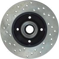 Stoptech - StopTech Sport Cross Drilled Brake Rotor; Rear Left - Image 2
