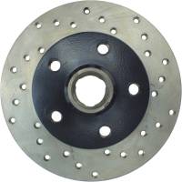Stoptech - StopTech Sport Cryo Cross Drilled Brake Rotor; Rear Left - Image 3