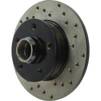Stoptech - StopTech Sport Cryo Cross Drilled Brake Rotor; Rear Left - Image 5