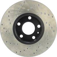 Stoptech - StopTech Sport Cryo Cross Drilled Brake Rotor; Front Left - Image 2