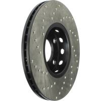 Stoptech - StopTech Sport Cryo Cross Drilled Brake Rotor; Front Left - Image 4